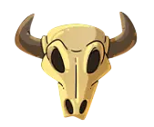 Bull skull